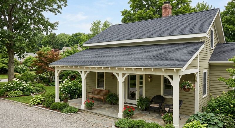 A Frame Roof Installation in Jefferson County, CO