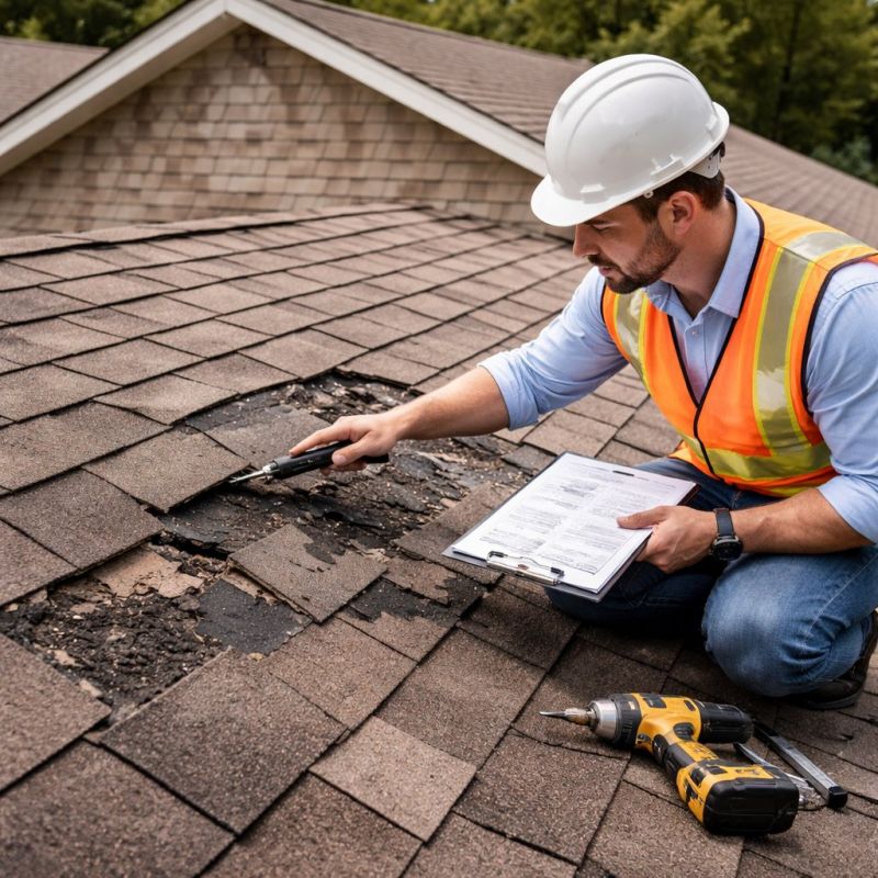 Asphalt Roof Inspection in Park County, CO