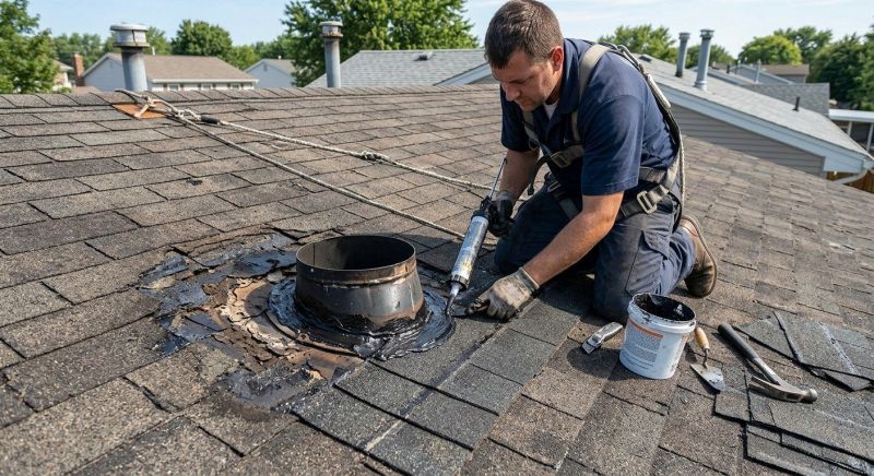 Asphalt Roof Leak Repair in Castle Rock, CO