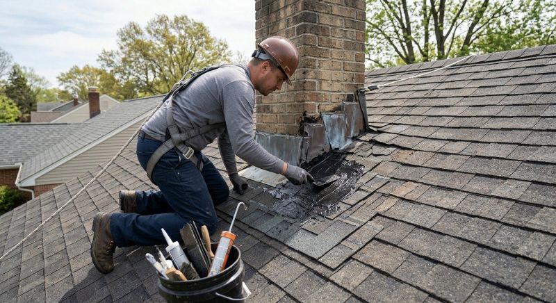 Asphalt Roof Leak Repair in Conifer, CO
