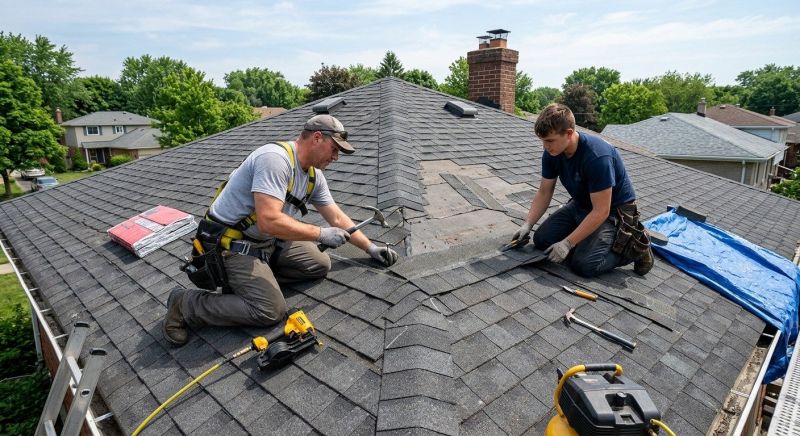 Asphalt Roof Repair in Commerce City, CO
