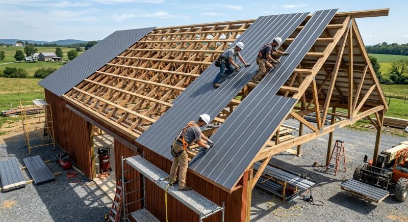 Barn Roof Construction in Jefferson County, CO