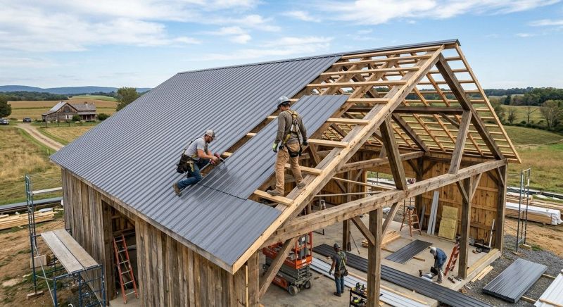 Barn Roof Installation in Jefferson County, CO