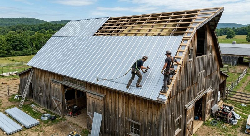 Barn Roof Installation in Jefferson County, CO