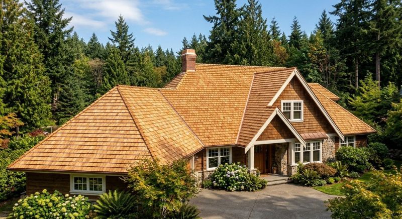 Cedar Roof Installation in Aurora, CO