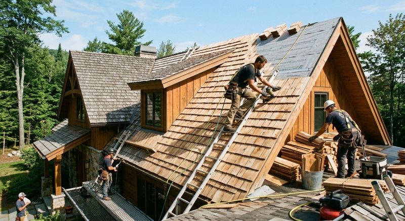 Cedar Roof Replacement in Douglas County, CO