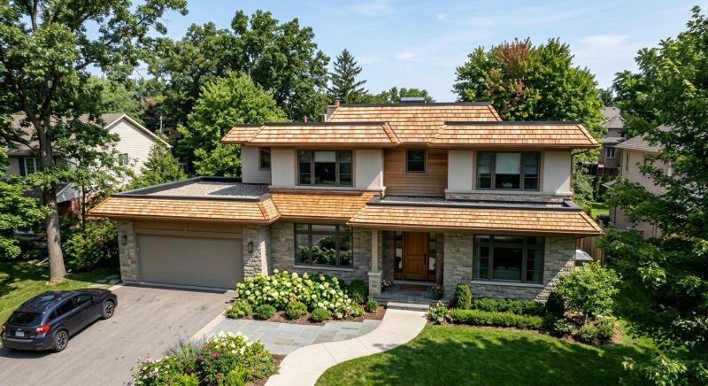 Cedar Shake Roof Construction in Castle Rock, CO