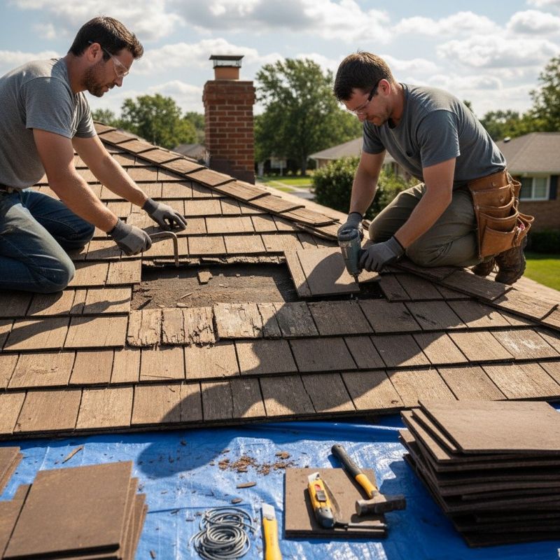 Cedar Shake Roof Repair in Arapahoe County, CO