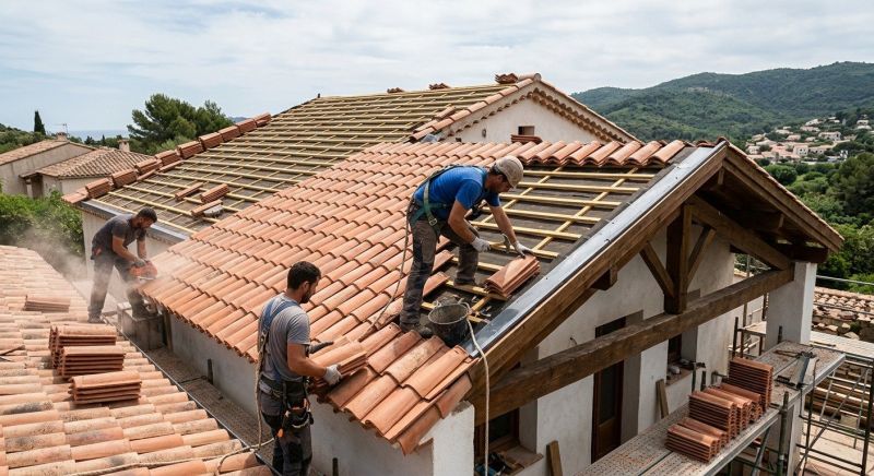 Clay Roof Installation in Bailey, CO