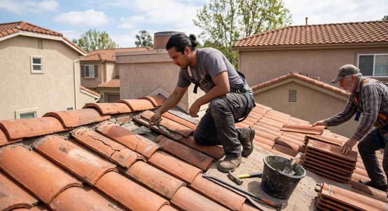 Clay Roof Leak Repair in Jefferson County, CO