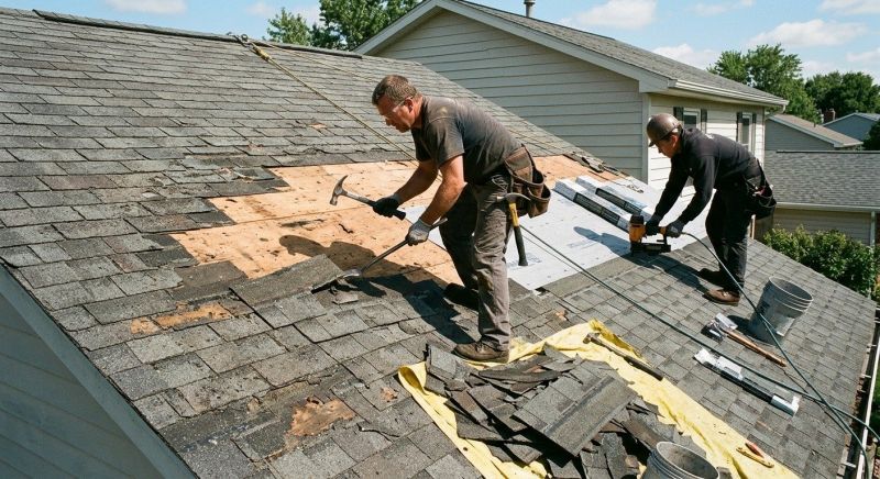 Damaged Roof Repair in Arapahoe County, CO
