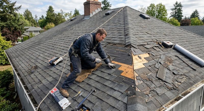 Damaged Roof Repair in Conifer, CO