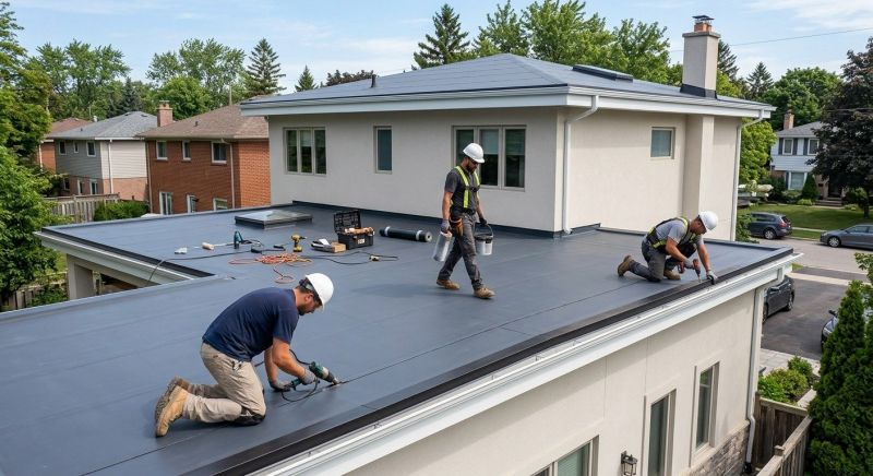 Epdm Roof Installation in Aurora, CO