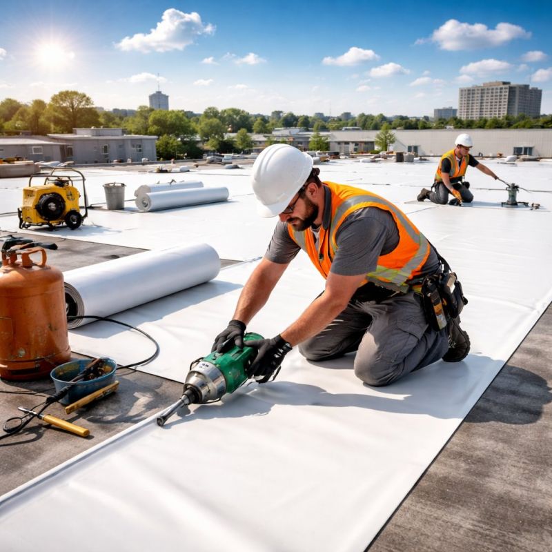 Epdm Roof Installation in Bailey, CO