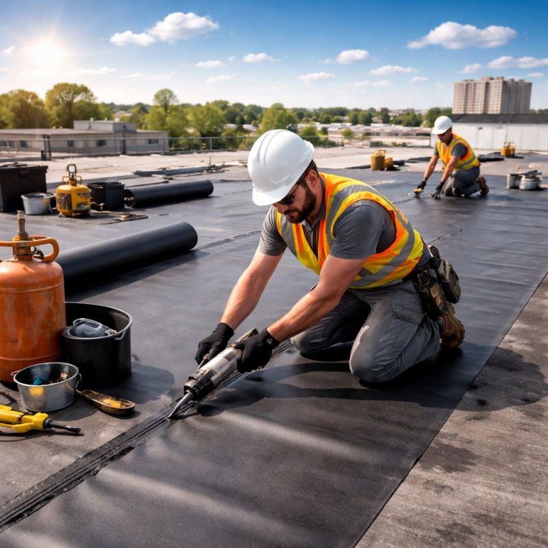 Epdm Roof Installation in Jefferson County, CO