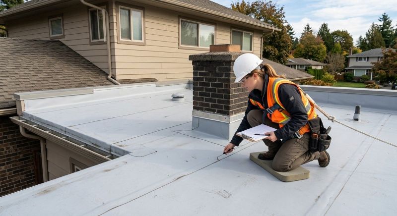 Flat Roof Inspection in Jefferson County, CO