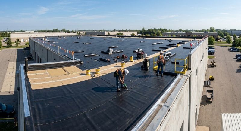 Flat Roof Installation in Arvada, CO