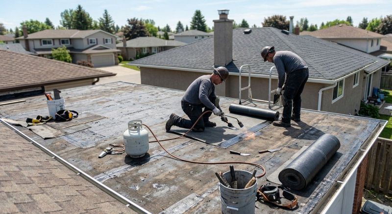 Flat Roof Repair in Adams County, CO