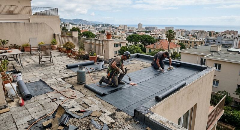 Flat Roof Repair in Denver County, CO