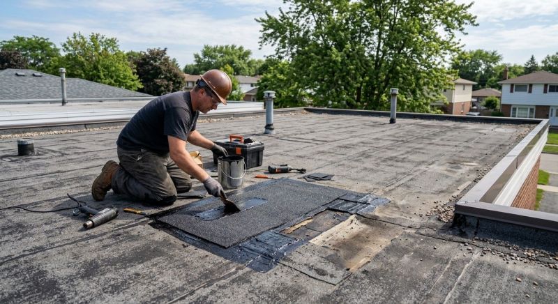 Flat Roof Repair in Jefferson County, CO