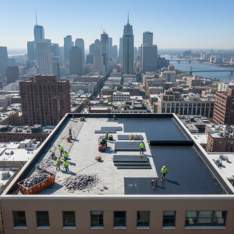 Flat Roof Replacement in Denver, CO