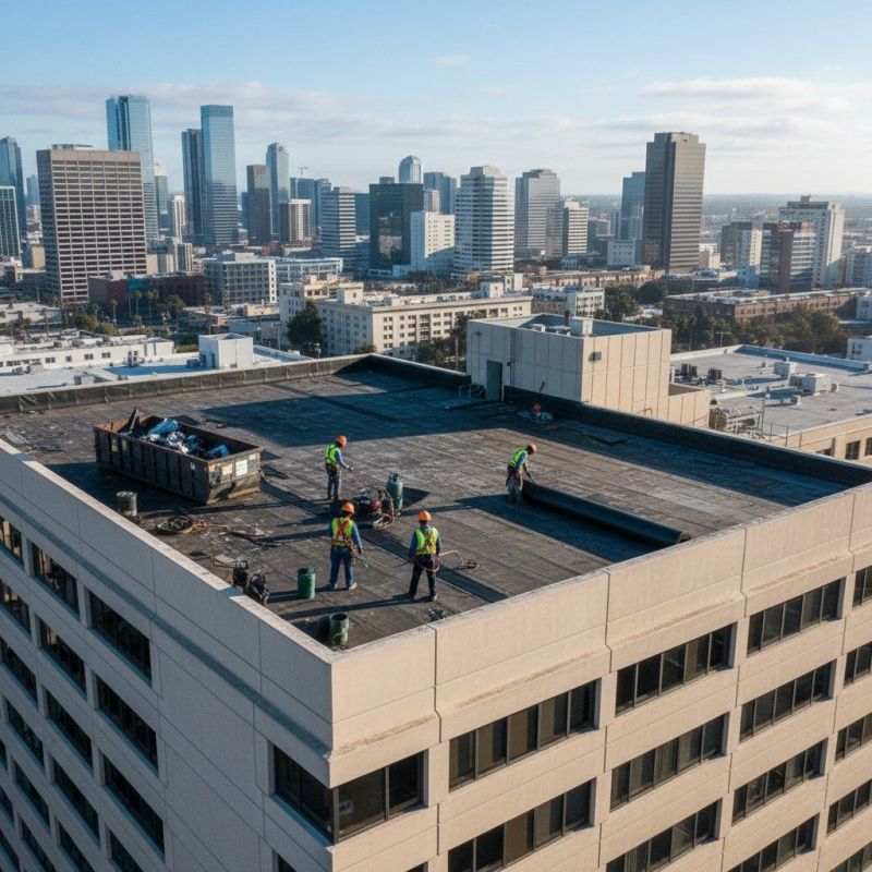 Flat Roof Replacement in Jefferson County, CO