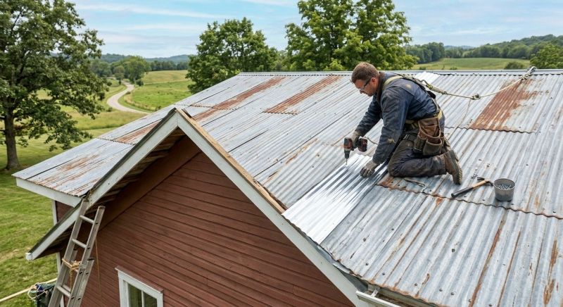 Galvanized Roof Repair in Jefferson County, CO