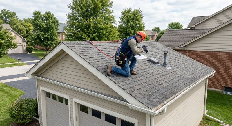 Garage Roof Inspection in Jefferson County, CO