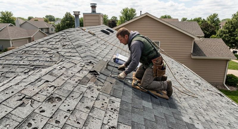 Hail Damage Roof Repair in Bailey, CO