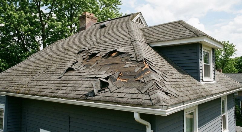 Hail Damage Roof Repair in Castle Rock, CO