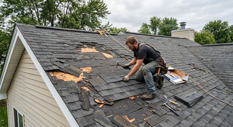 Hail Damage Roof Repair in Sedalia, CO