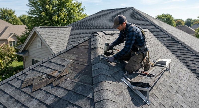 Hip Roof Shingle Replacement in Jefferson County, CO