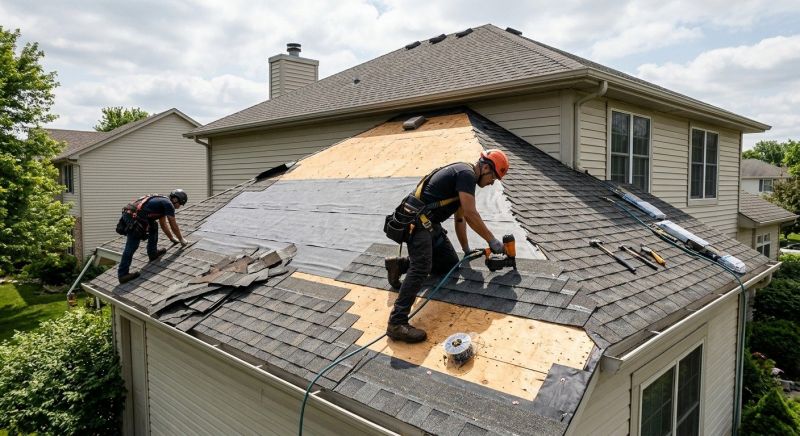 Hip Roof Shingle Replacement in Jefferson County, CO