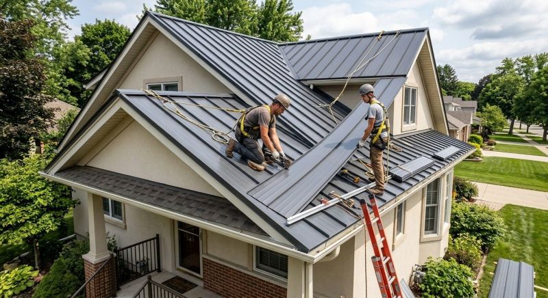 Metal Roof Installation in Aurora, CO