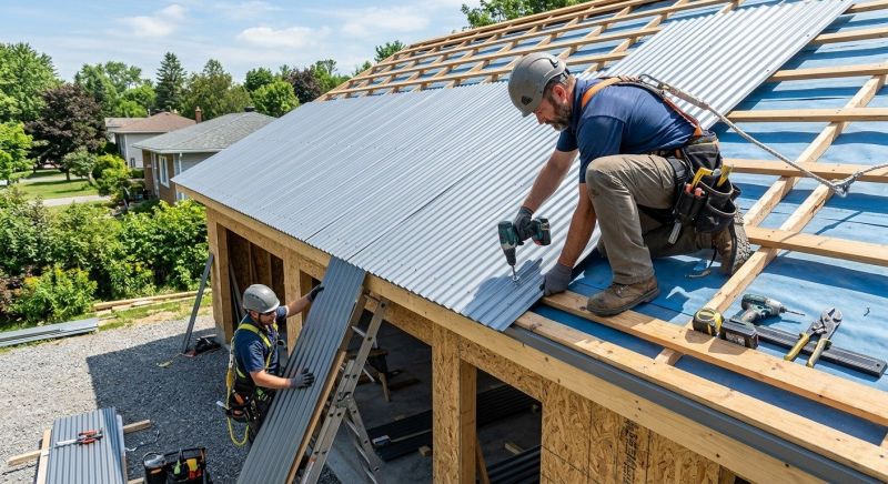 Metal Roof Installation in Commerce City, CO