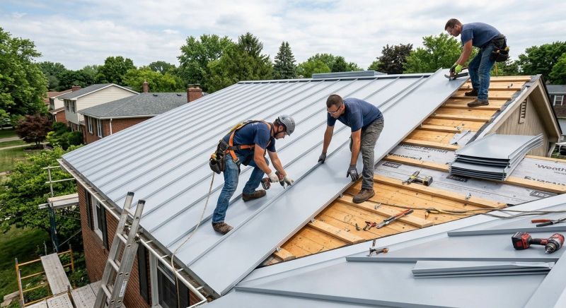 Metal Roof Installation in Douglas County, CO