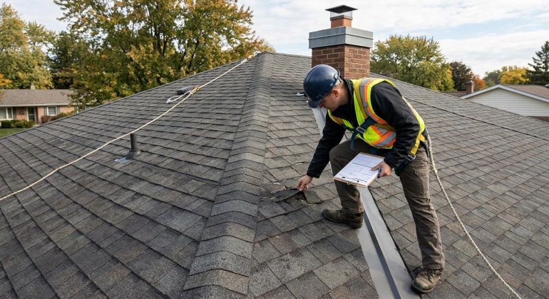 Roof Damage Inspection in Conifer, CO