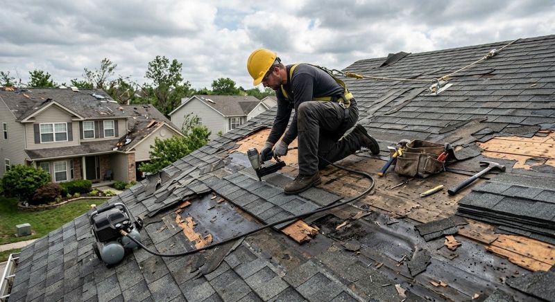 Roof Damage Repair in Littleton, CO
