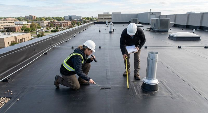 Rubber Roof Inspection in Jefferson County, CO