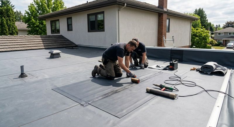 Rubber Roof Repair in Sedalia, CO