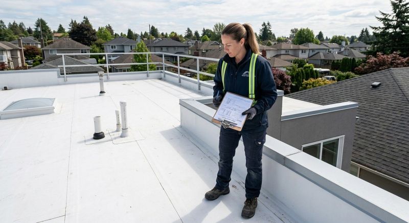 Single Ply Roof Inspection in Jefferson County, CO