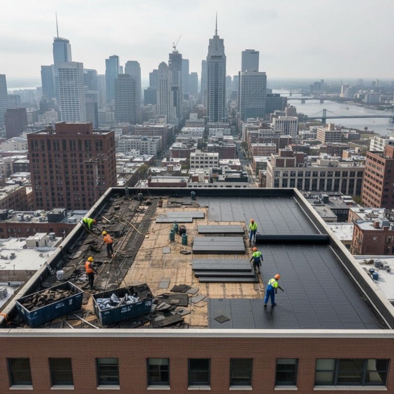 Single Ply Roof Replacement in Conifer, CO