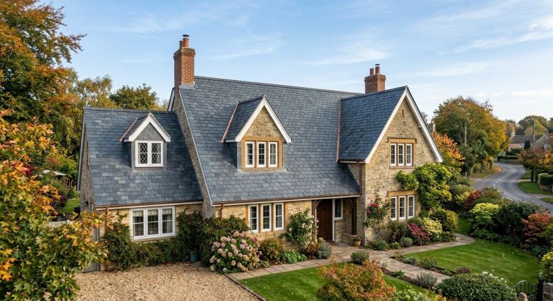Slate Roof Construction in Bailey, CO