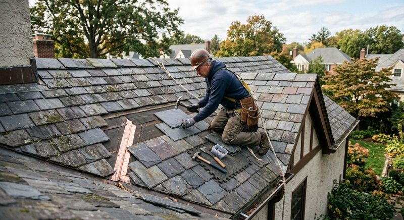 Slate Roof Repair in Wheat Ridge, CO