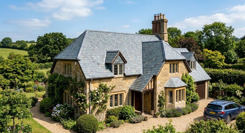 Slate Roof Replacement in Castle Rock, CO
