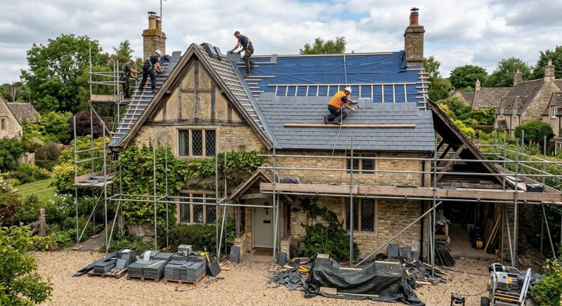 Slate Roof Replacement in Indian Hills, CO