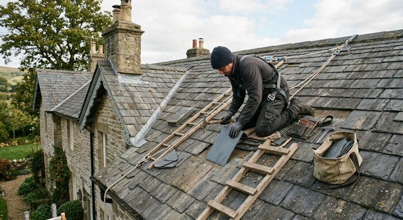 Slate Shingles Repair in Bailey, CO