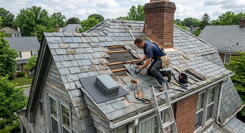 Slate Shingles Repair in Denver, CO