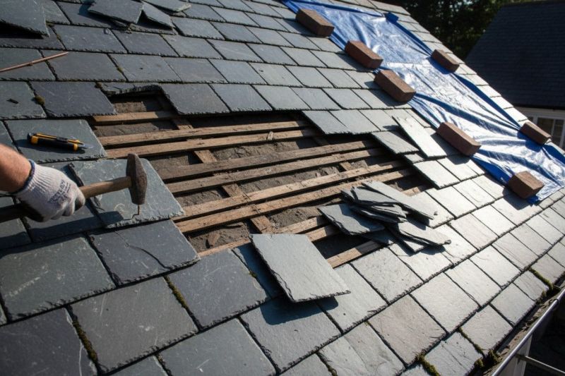 Slate Shingles Repair in Denver County, CO