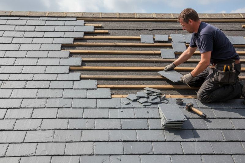 Slate Shingles Repair in Littleton, CO